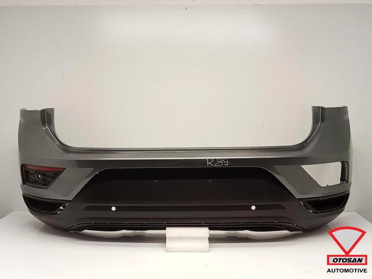 VW T-Roc 2017+ R-Line Achterbumper Bumper 6xPDC Origineel!, Auto-onderdelen, Carrosserie, Bumper, Volkswagen, Gebruikt