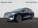 Audi Q4 Sportback e-tron Audi Q4 Sportback S line 45 e-tron, Auto's, Automaat, Airbags, Overige modellen, Zwart