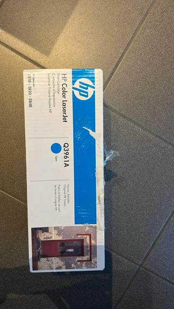 Cartouche imprimante HP color Laser Jet Q3961A Cyan bleu beschikbaar voor biedingen