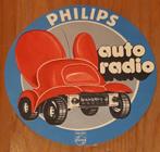 Vintage sticker Philips autoradio retro autocollant, Verzamelen, Auto of Motor, Ophalen of Verzenden, Zo goed als nieuw