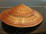 Chapeau conique Asiatique orientale fait main cical. Vintage, Antiquités & Art, Enlèvement ou Envoi