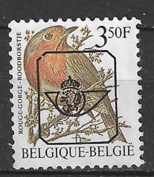 Belgie 1986 - OBP 822P7apre - Roodborstje - 3.50 F.  (ZG), Postzegels en Munten, Postzegels | Europa | België, Postfris, Voertuigen