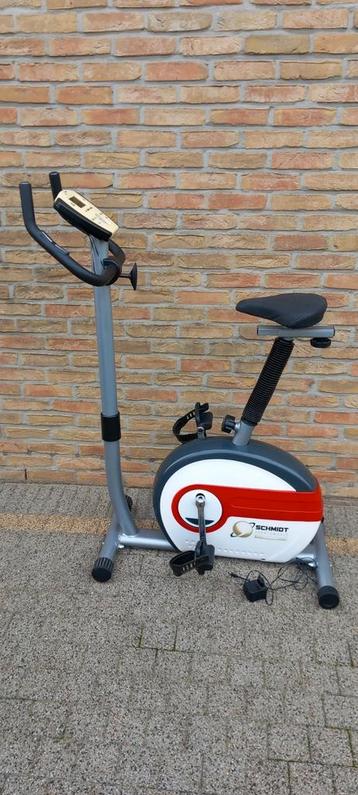 Hometrainer Schmidt Sportsworld met adaptor, werkt perfect beschikbaar voor biedingen