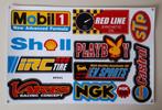 Sponsor stickervel stickers stickers, Motoren