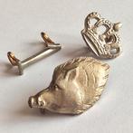 Insignes sous officier chasseurs Ardennais abbl 1940 ww2, Collections, Enlèvement ou Envoi