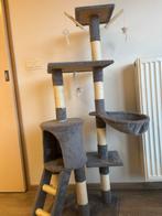 Tectake krabpaal voor katten + gratis nieuw (krab)speelgoed, Ophalen, Gebruikt, Krabpaal