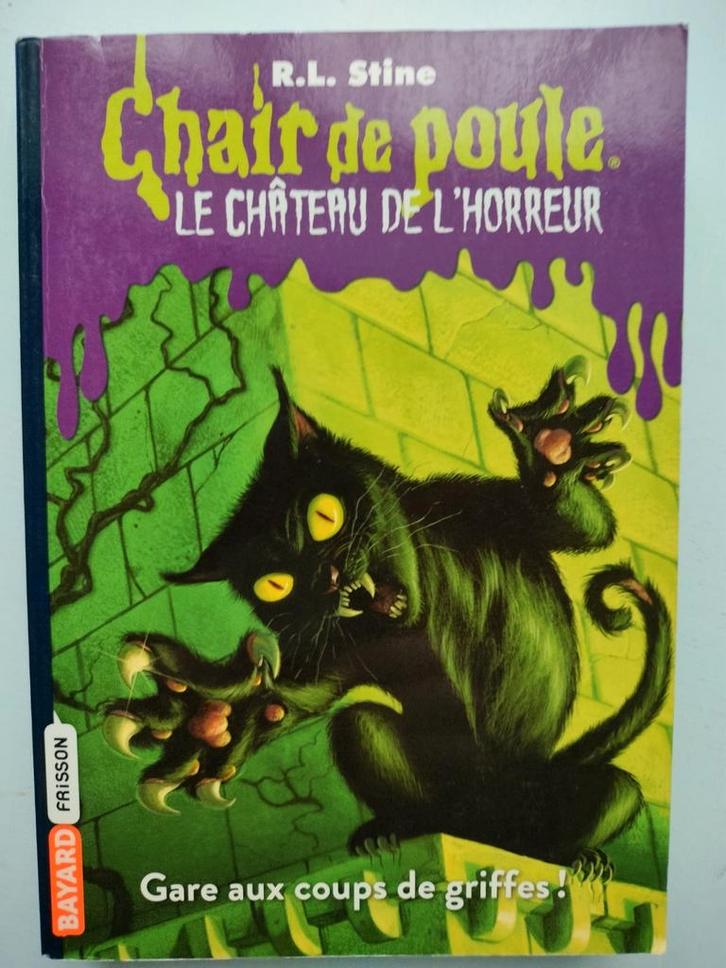 Chair de poule Le chateau de l'horreur 1: Gare aux coups de, Boeken, Kinderboeken | Jeugd | 10 tot 12 jaar, Zo goed als nieuw