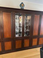 Antieke houten muurkast, Ophalen, Gebruikt, Met deur(en), 200 cm of meer