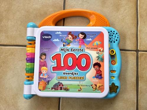 VTech Mijn Eerste 100 woordjes - Leuke plekken, Kinderen en Baby's, Speelgoed | Vtech, Gebruikt, Ophalen of Verzenden