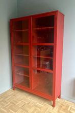 IKEA vitrinekast, Huis en Inrichting, Ophalen, Gebruikt, 100 tot 150 cm, Glas