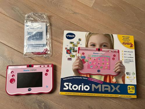 Tablet Storio Max van VTech met touchscreen, Kinderen en Baby's, Speelgoed | Vtech, Gebruikt, Ophalen of Verzenden