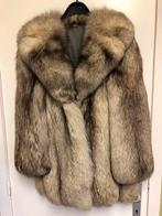 Prachtige pelsmantel.(korte), Kleding | Dames, Jassen | Winter, Zo goed als nieuw, Grijs, Ophalen, ANDERE