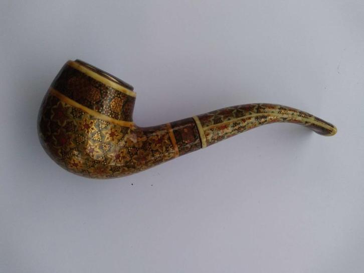 tabakspijp Khatam Kari origineel - original tobacco pipe, Verzamelen, Rookartikelen, Aanstekers en Luciferdoosjes, Nieuw, Ophalen of Verzenden