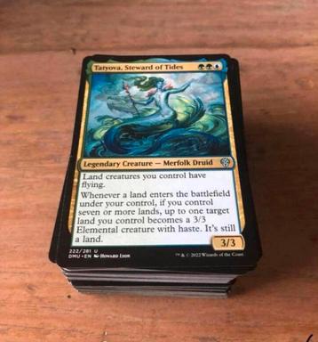 Magic the gathering deck blue green landfall beschikbaar voor biedingen
