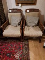2 rieten stoelen, Huis en Inrichting, Ophalen, Gebruikt, Twee, Overige kleuren