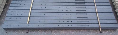 betonpalen schutting beton palen antraciet platen planken, Jardin & Terrasse, Gaze & Fils, Neuf, Autres types, 20 mètres ou plus