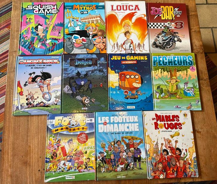 Lot divers de 21 BD, Boeken, Stripverhalen, Zo goed als nieuw, Ophalen of Verzenden
