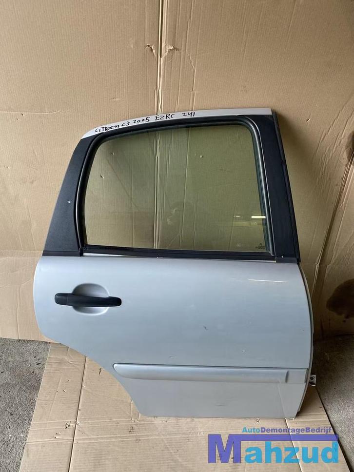 CITROEN C3 GRIJS EZRC Rechts achter deur portier 5 deurs, Auto-onderdelen, Carrosserie, Deur, Citroën, Achter, Rechts, Gebruikt