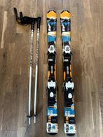 Kinder ski's met stokken, Sport en Fitness, Skiën en Langlaufen, Gebruikt, 100 tot 140 cm, Ophalen, Overige merken