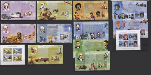 RÉPUBLIQUE DU CONGO 2006 | CÉLÉBRITÉS DU MONDE, Timbres & Monnaies, Timbres | Afrique, Non oblitéré, Envoi