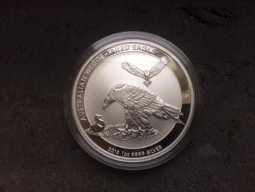 2018 Australia - Wedge tailed eagle - 1 oz silver