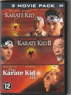 3 Movie pack van Karate kid 1 en 2 en 3 , zie foto"s ,,ook t, Cd's en Dvd's, Gebruikt, Verzenden, Boxset, Actie