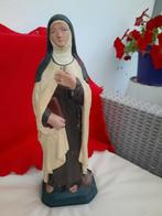 Heilige Theresia st teresa avila gips beeld zgst, Ophalen of Verzenden