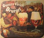 Sous-bock Gueuze Kriek Lambic Cave Bruegel, Verzamelen, Ophalen of Verzenden, Viltje(s)