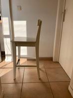Witte barkrukken / hoge stoelen, Huis en Inrichting, Stoelen, Ophalen, Gebruikt