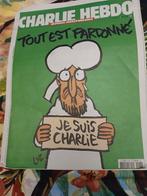 Krant gedrukt na aanslag in Parijs, 10 jaar geleden8, Boeken, Stripverhalen, Ophalen of Verzenden, Nieuw