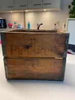 Casier en bois bière brasserie Piedboeuf 1961 Jupille, Collections, Marques de bière, Enlèvement ou Envoi, Utilisé, Autres types