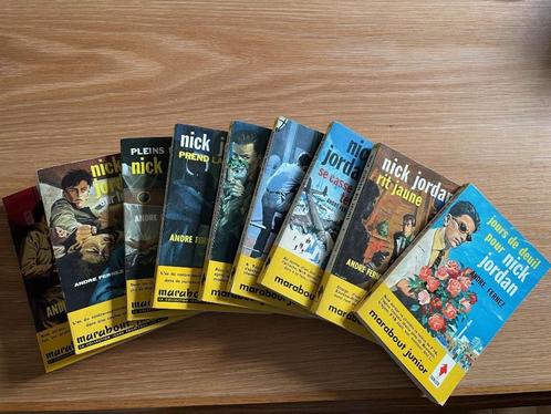 Lot de 16 Marabout "Nick Jordan", Boeken, Avontuur en Actie, Gelezen, Ophalen of Verzenden