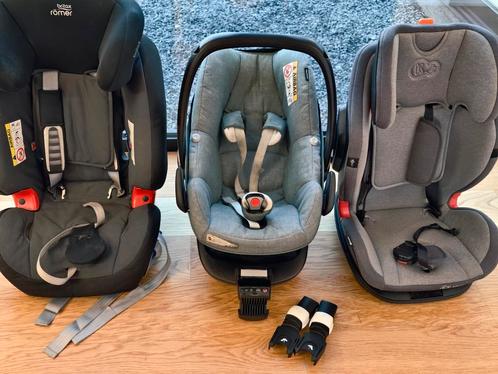 3 Maxi Cosy kinderzitjes, Pebble Plus, Britax, Kinderkraft, Kinderen en Baby's, Autostoeltjes, Gebruikt, Maxi-Cosi, Isofix, Afneembare rugleuning