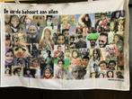 Banier / vlag Broederlijk Delen (124 op 84 cm), Antiek en Kunst, Ophalen of Verzenden