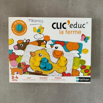 Jeu "Clic'Educ - La Ferme" disponible aux enchères