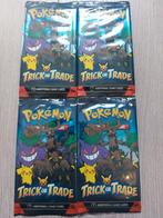 Trick or trade Pokémon booster pack 4st, Ophalen of Verzenden, Nieuw, Booster