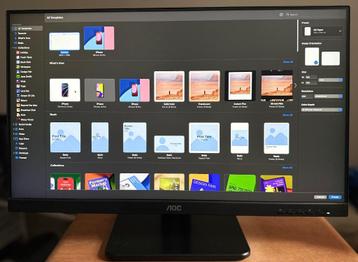 AOC Q24P2Q – 24” IPS Monitor beschikbaar voor biedingen