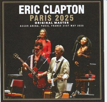 2 CD's Eric Clapton - Live in Parijs 2025 beschikbaar voor biedingen