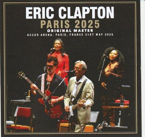 2 CD's Eric Clapton - Live in Parijs 2025, Cd's en Dvd's, Cd's | Rock, Nieuw in verpakking, Poprock, Verzenden