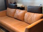 Leder sofa, Huis en Inrichting, Ophalen, Zo goed als nieuw