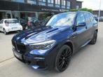 BMW X5 3.0AS xDrive45e PHEV MSport-HUD-ACC-360-Massage, Auto's, BMW, Blauw, Leder, Hybride Elektrisch/Benzine, Dealer onderhouden