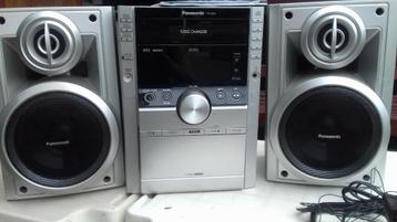 Panasonic cd stereo installatie model SC-AK350