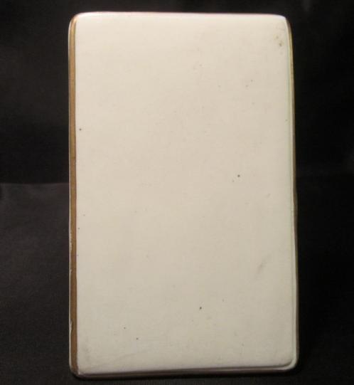 2 x Porte-menu blanc en porcelaine antique, menu, Antiquités & Art, Antiquités | Porcelaine, Envoi
