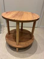 Bijzettafel, Huis en Inrichting, Tafels | Bijzettafels, Ophalen, Gebruikt, Rond, 60 cm of meer