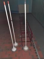 Gymzaal paaltjes ijzer, Ophalen