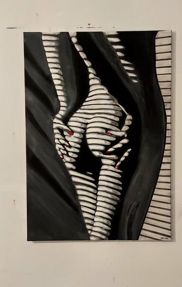 Schilderij Handgeschilderd 70x100 beschikbaar voor biedingen