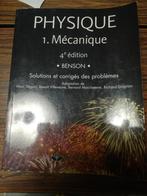 Livre - physique- mécanique- de boeck, Livres, Enlèvement ou Envoi, Utilisé