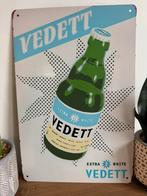 Panneau d'affichage en métal Vedett, Enlèvement ou Envoi, Neuf, Panneau, Plaque ou Plaquette publicitaire