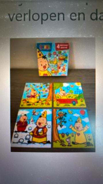 Bumba 4 puzzels 4 6 9 16 stukken beschikbaar voor biedingen