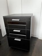 Bureau ladenkast op wieltjes, Huis en Inrichting, Ophalen, Minder dan 50 cm, Zo goed als nieuw, 3 of 4 laden